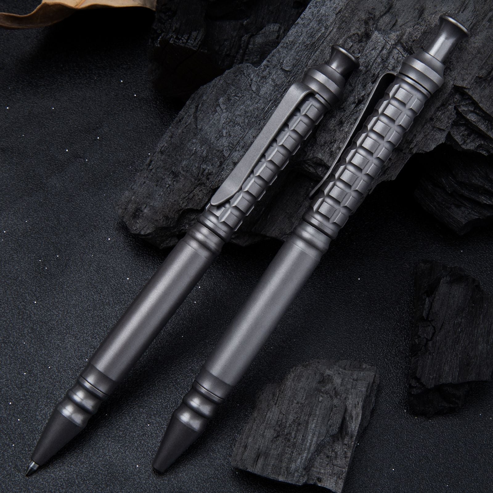 Mini Titanium Pen EDC Gadget Keychain Ballpoint Pen Practical Tactical Pen Outdoor Camping Hiking Cycling Equipment-0