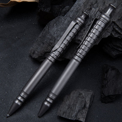 Mini Titanium Pen EDC Gadget Keychain Ballpoint Pen Practical Tactical Pen Outdoor Camping Hiking Cycling Equipment-0